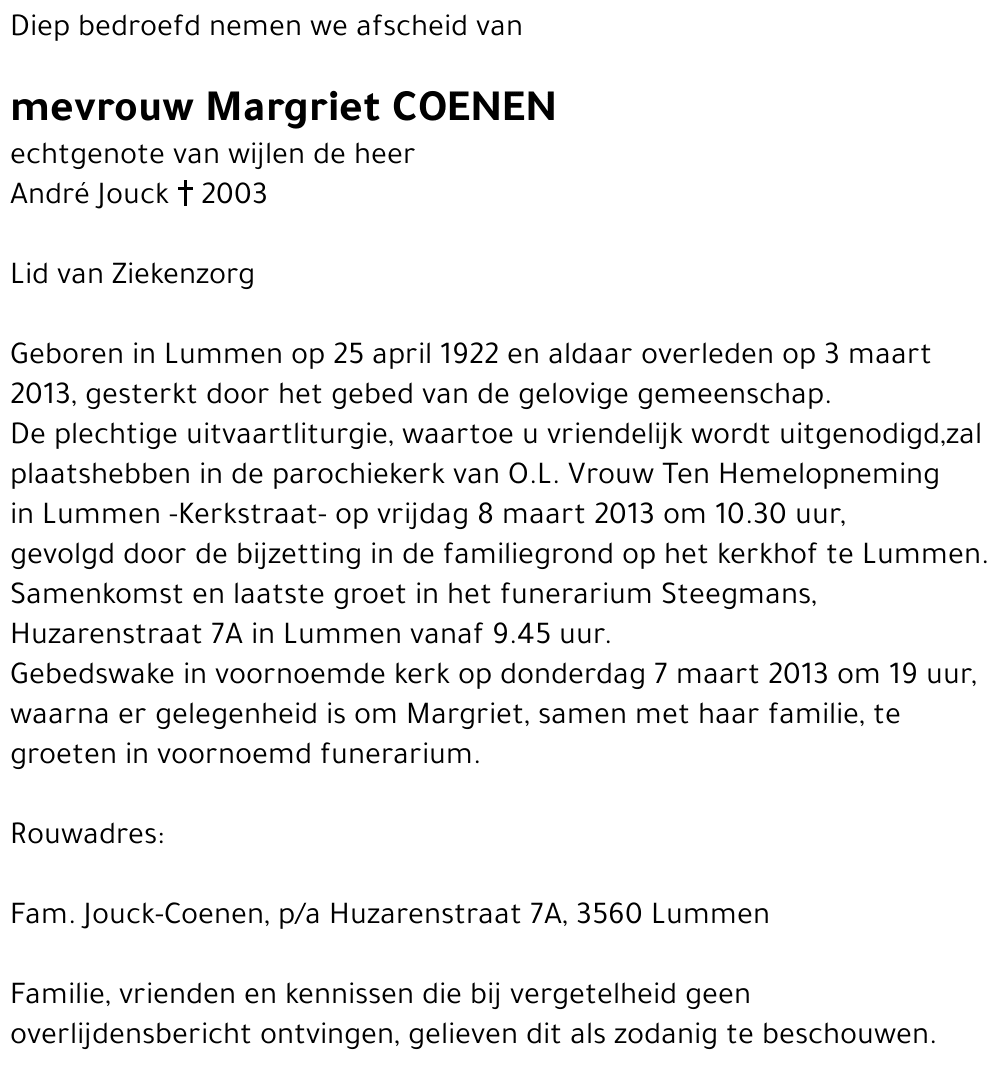 Margriet Coenen