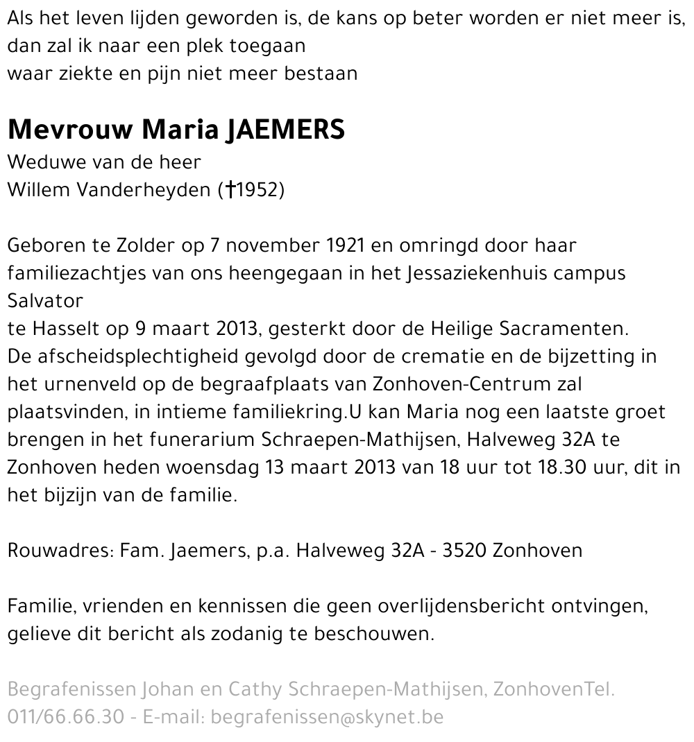 Maria Jaemers