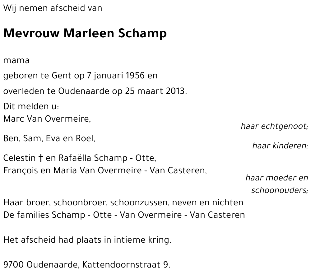 Marleen Schamp