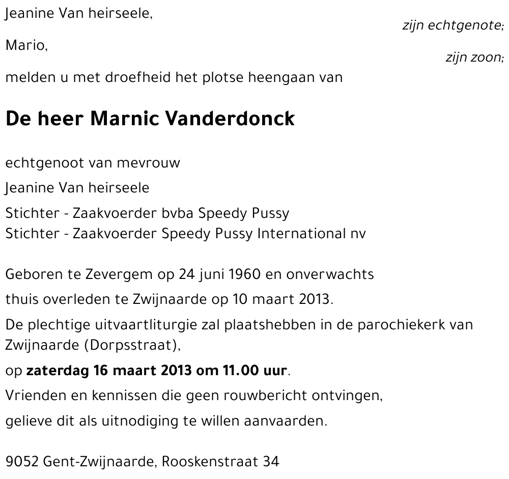 Marnic Vanderdonck