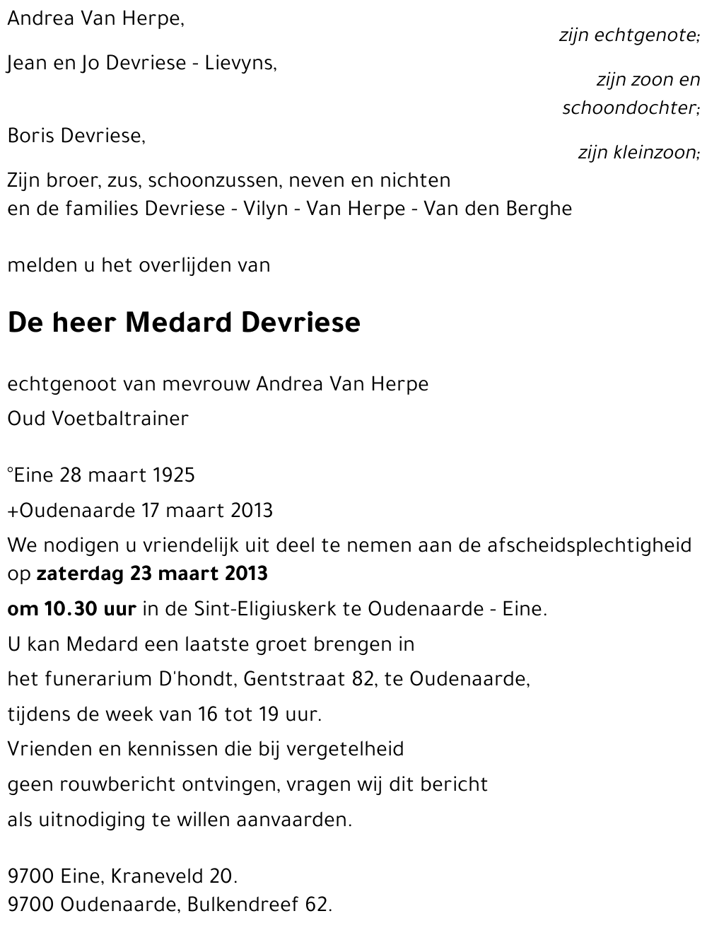 Medard Devriese