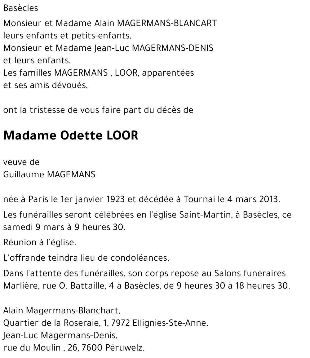 Odette LOOR