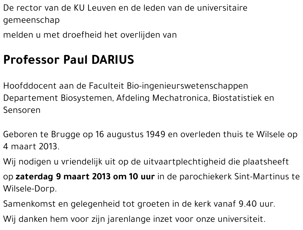 Paul DARIUS