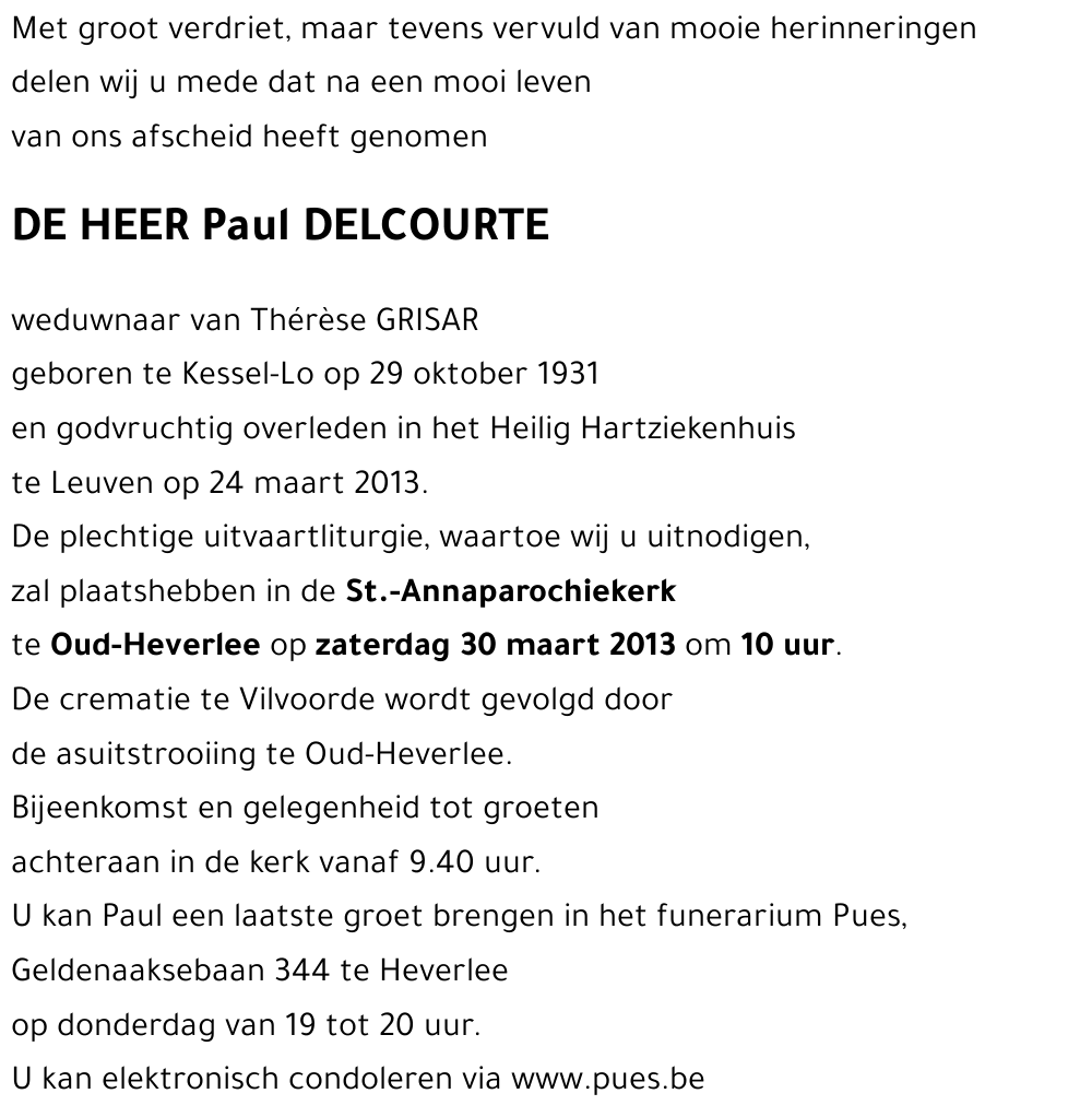 Paul DELCOURTE