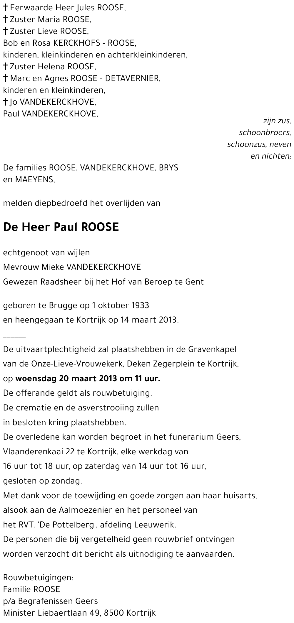 Paul ROOSE