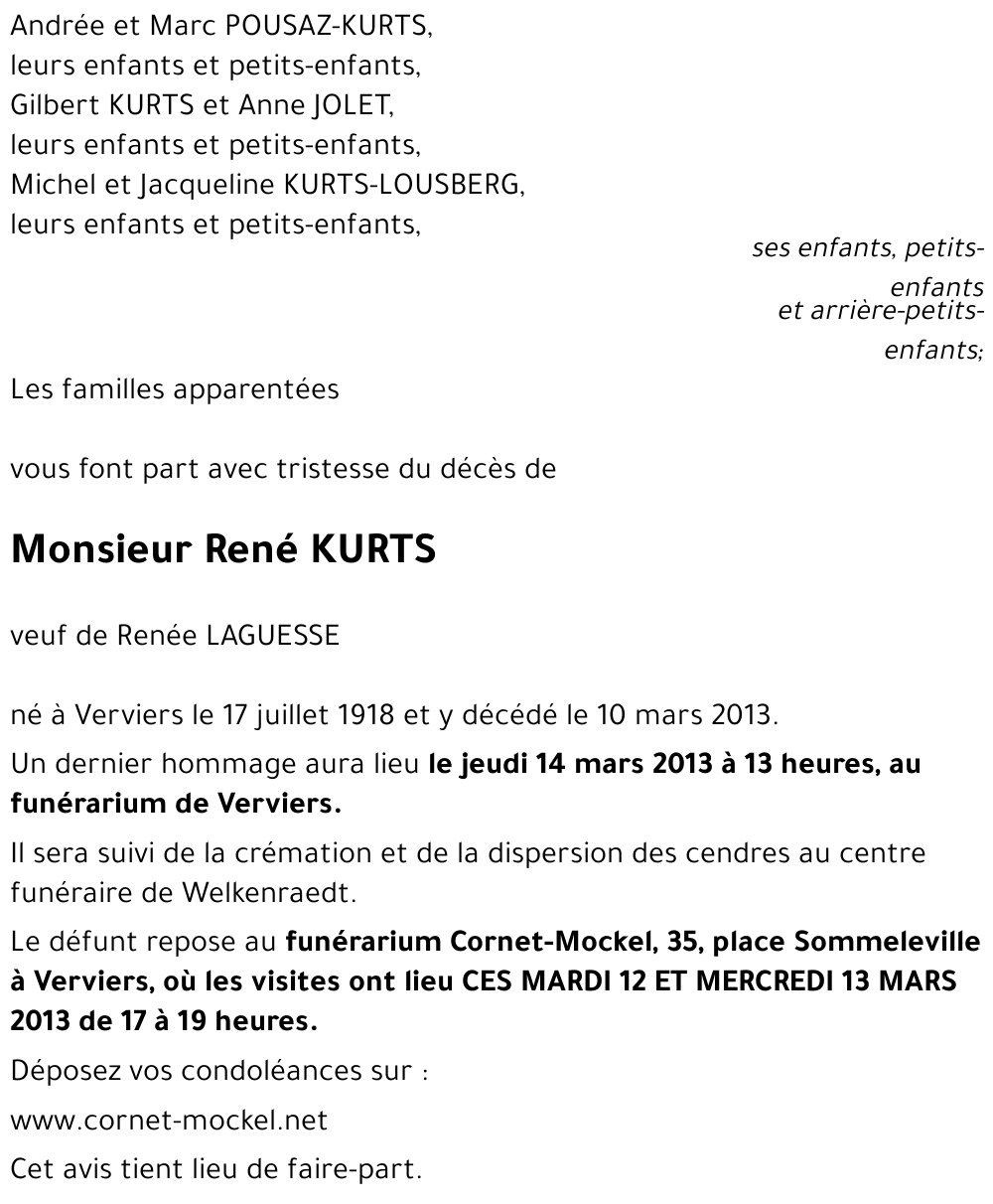 René KURTS