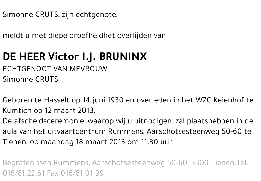 Victor I.J. Bruninx