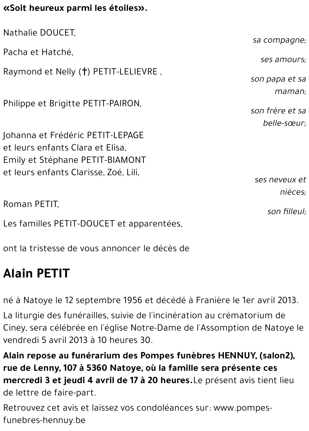 Alain PETIT