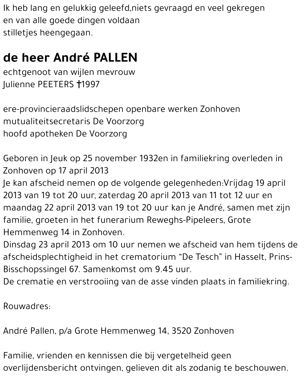 André Pallen