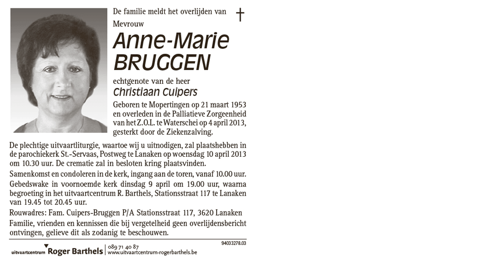 Anne-Marie Bruggen