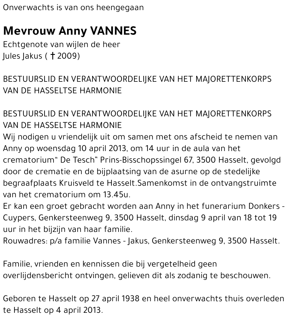 Anny Vannes