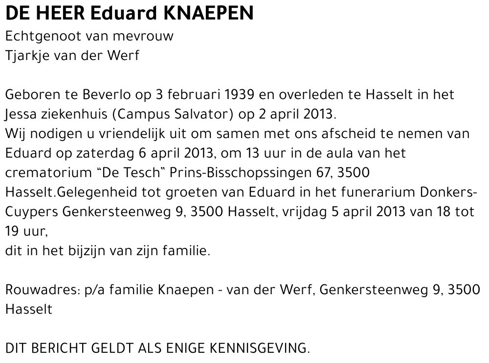 Eduard Knaepen