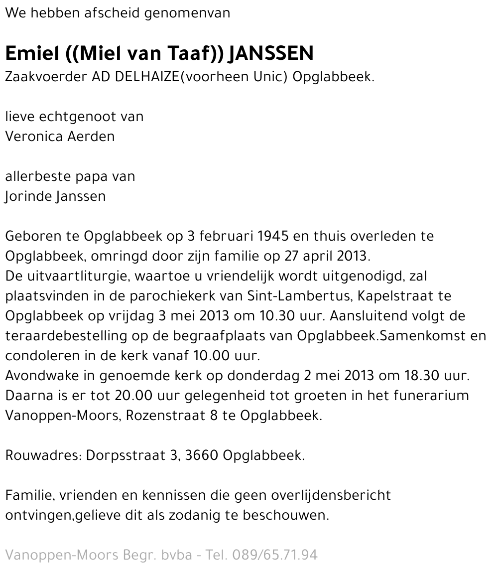 Emiel Janssen