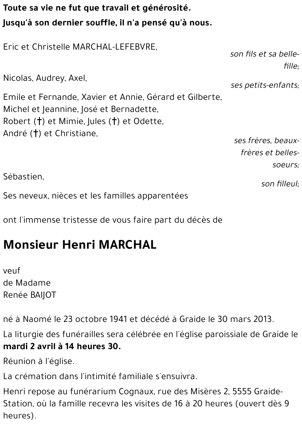 Henri MARCHAL