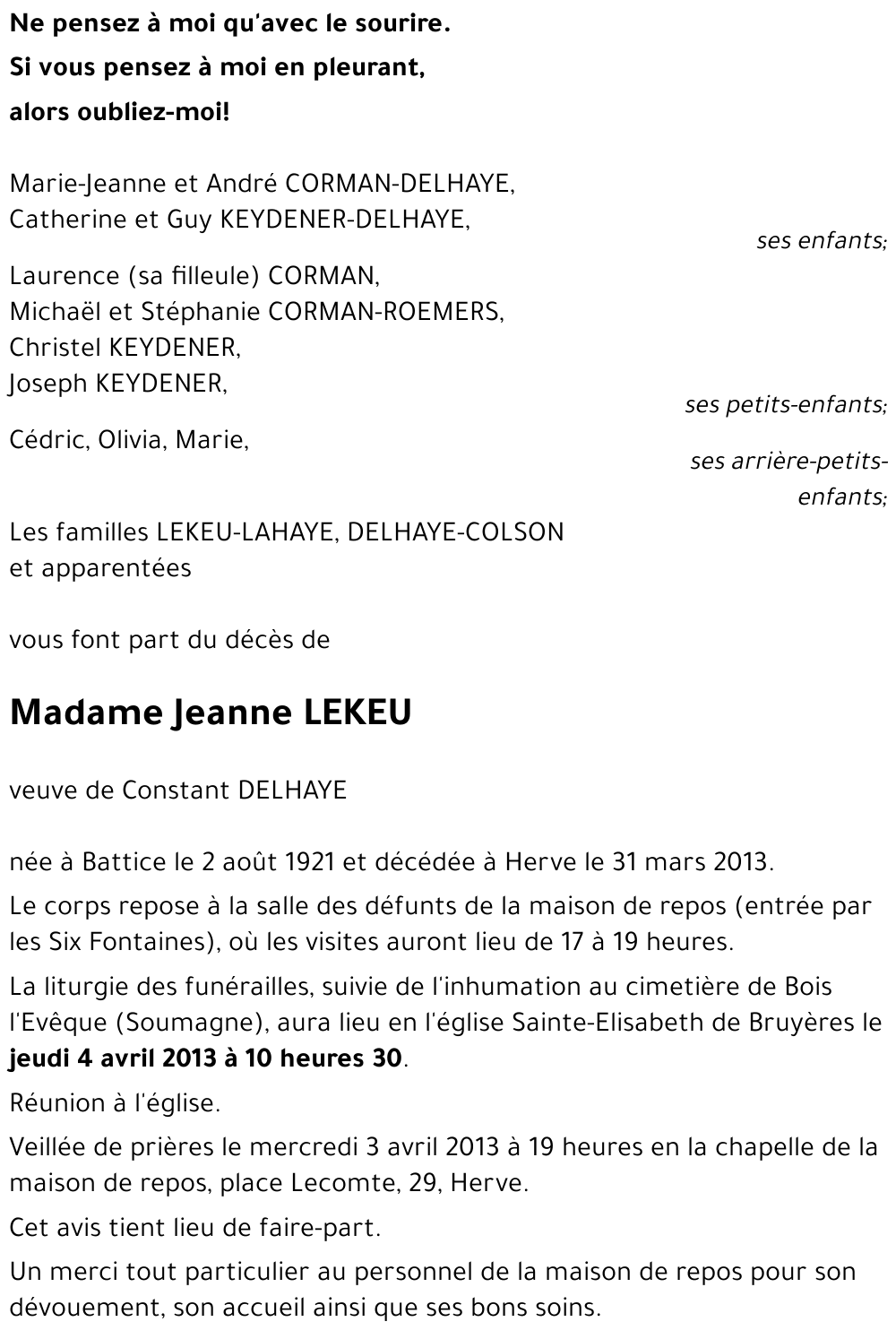 Jeanne Lekeu