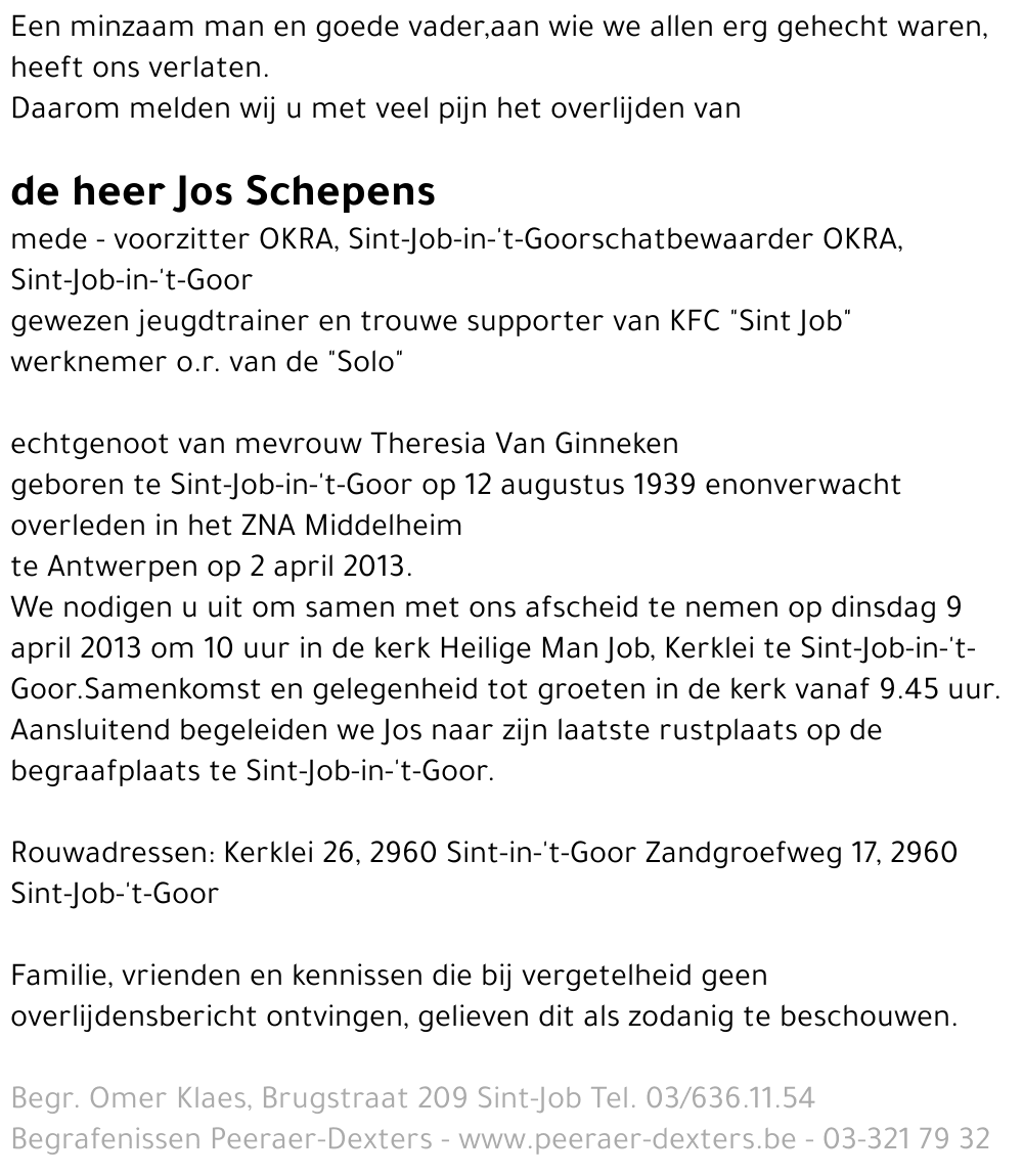 Jos Schepens