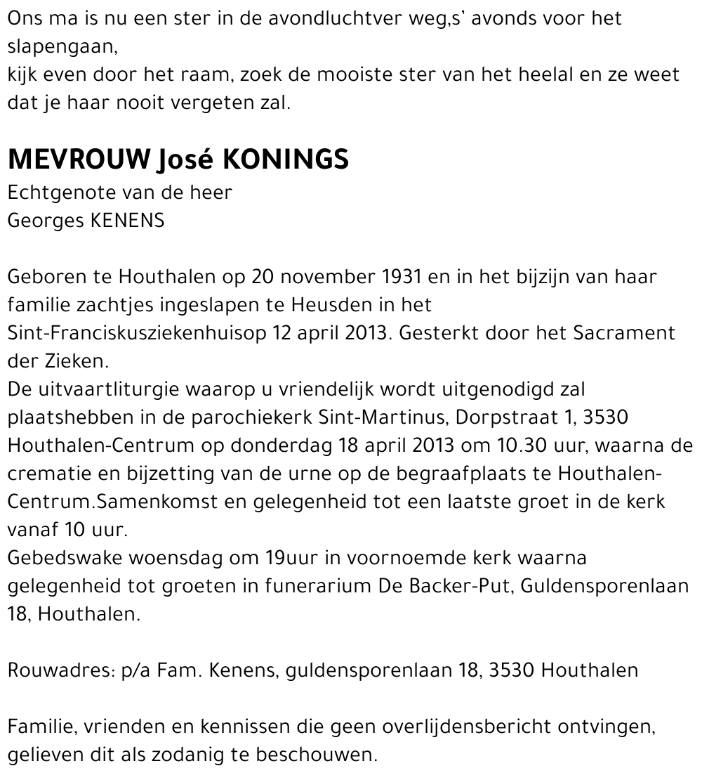 José KONINGS