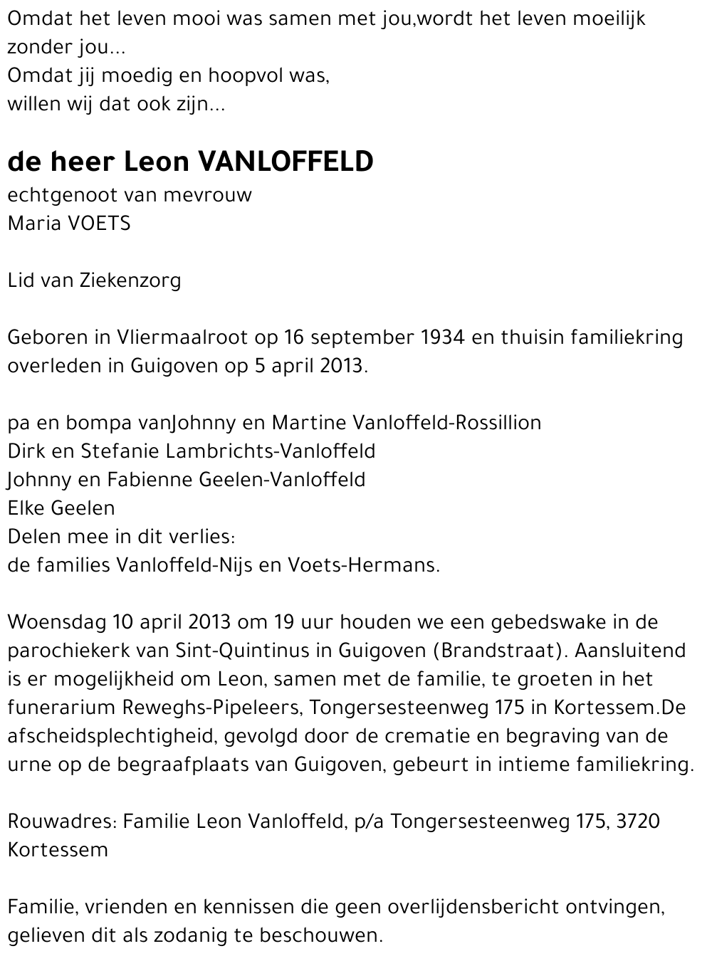 Leon Vanloffeld