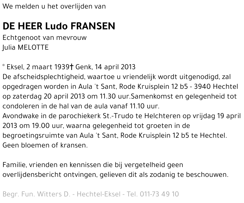 Ludo Fransen