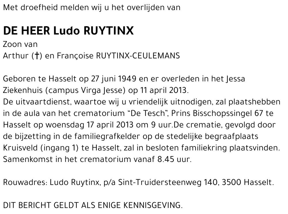 Ludo Ruytinx