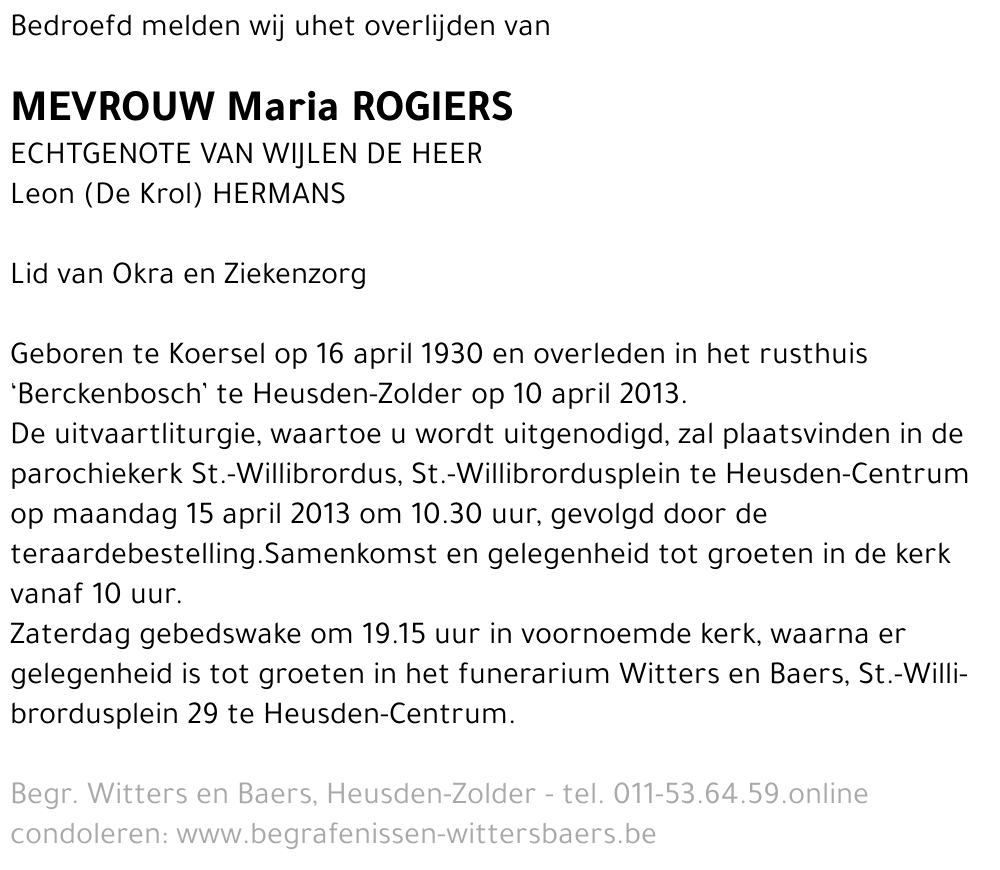 Maria Rogiers