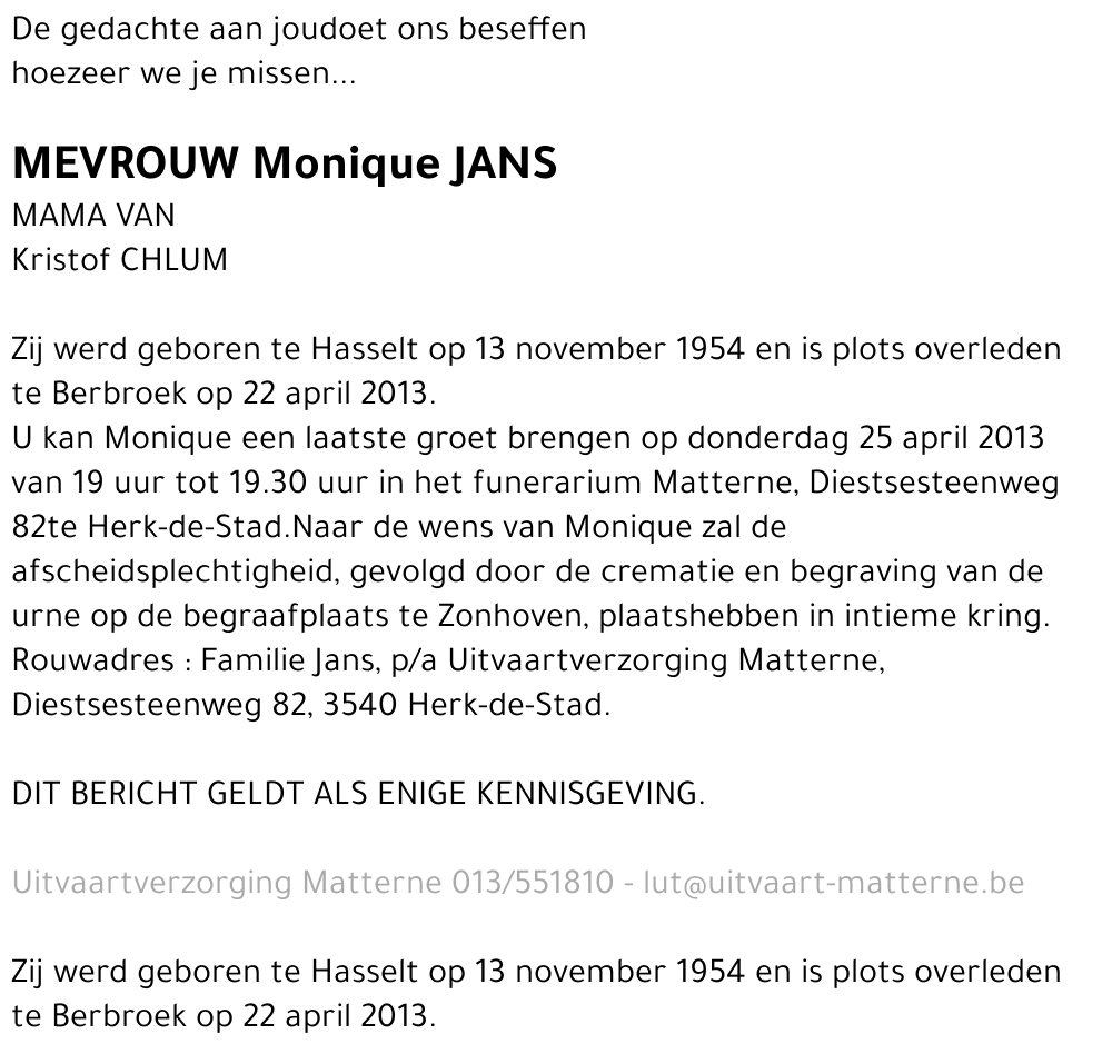 Monique Jans
