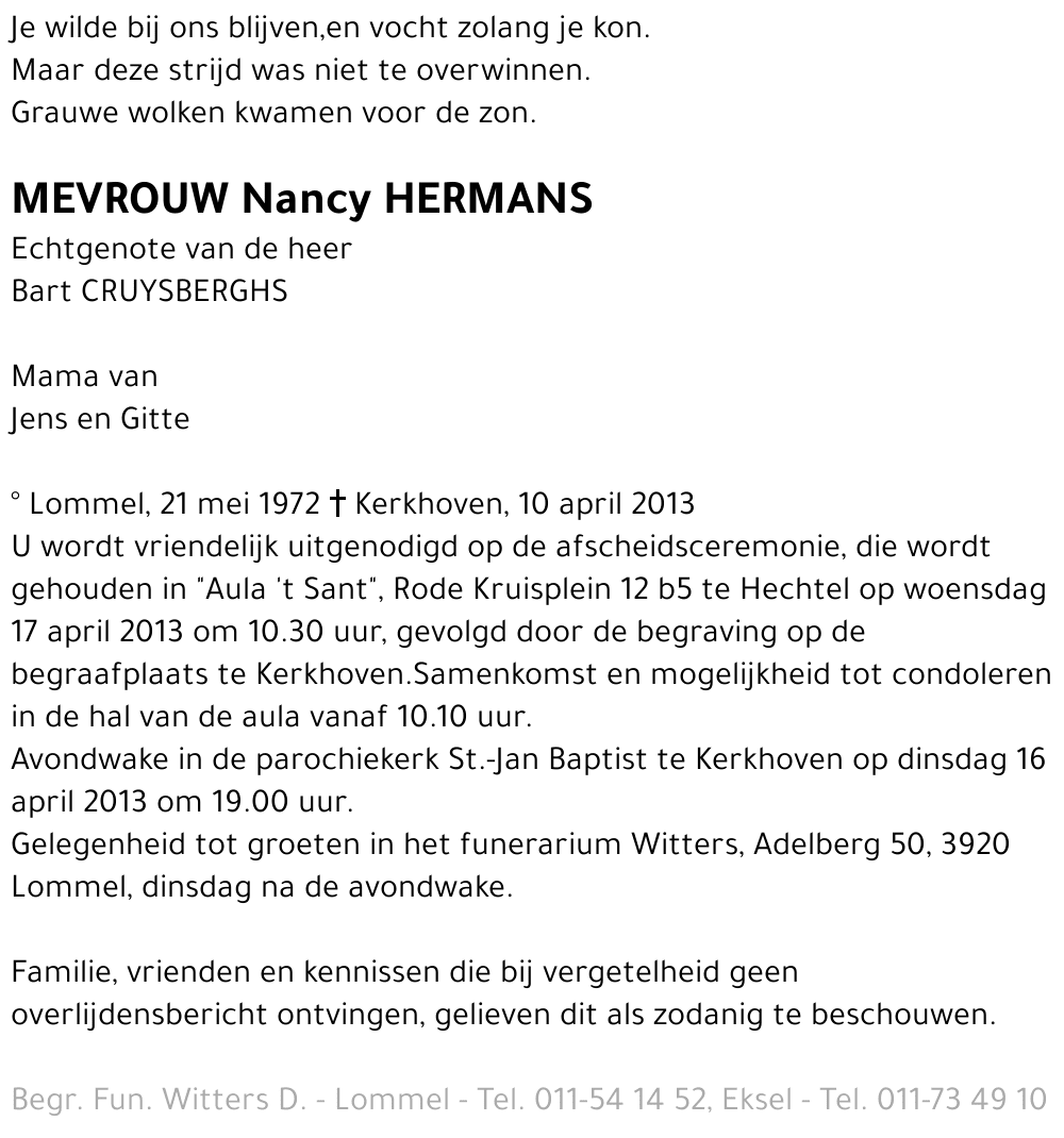Nancy Hermans