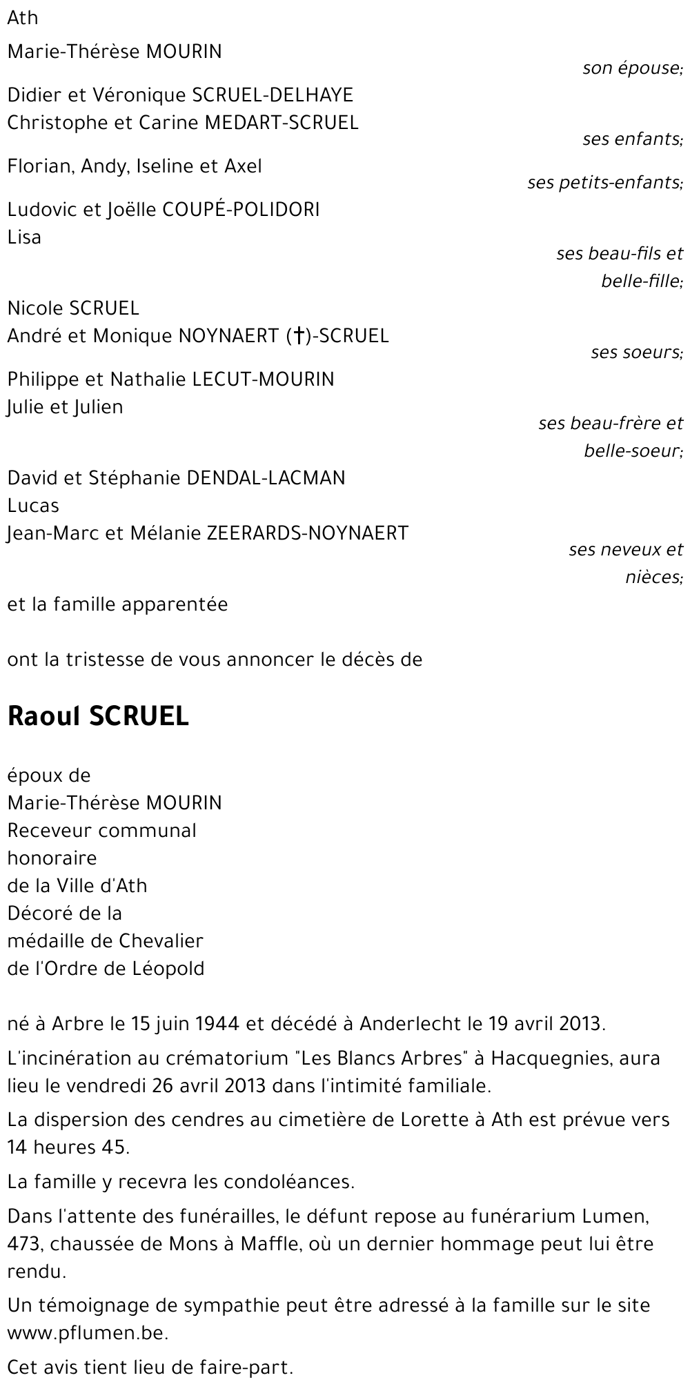 Raoul SCRUEL