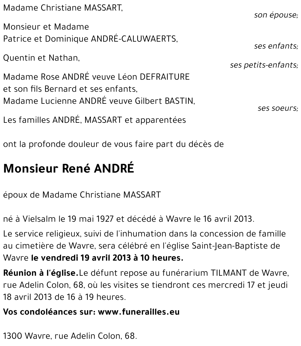 René ANDRE