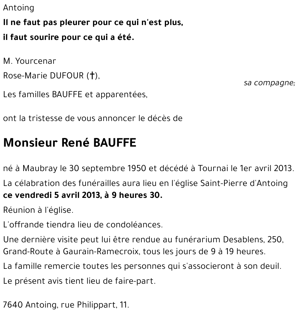 René BAUFFE