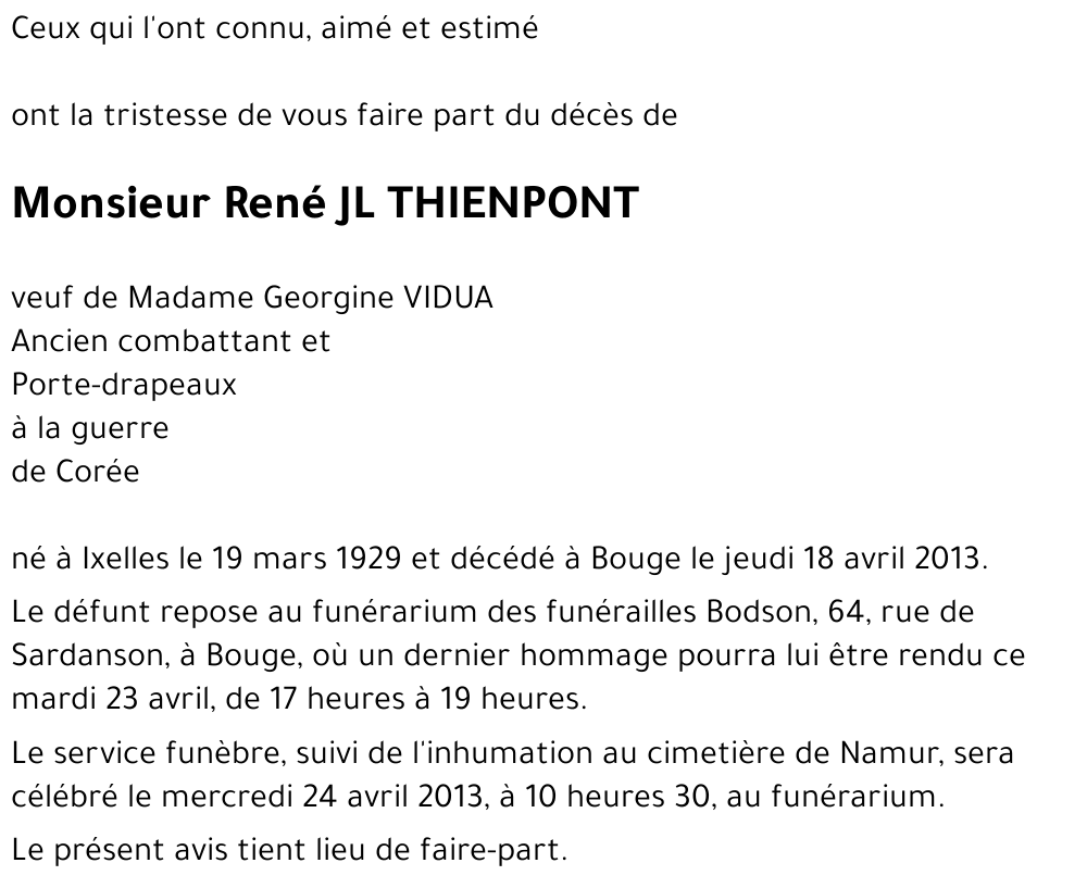 René THIENPONT
