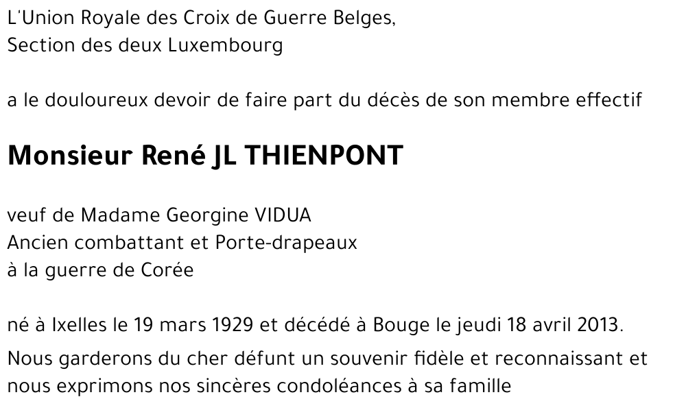 René THIENPONT
