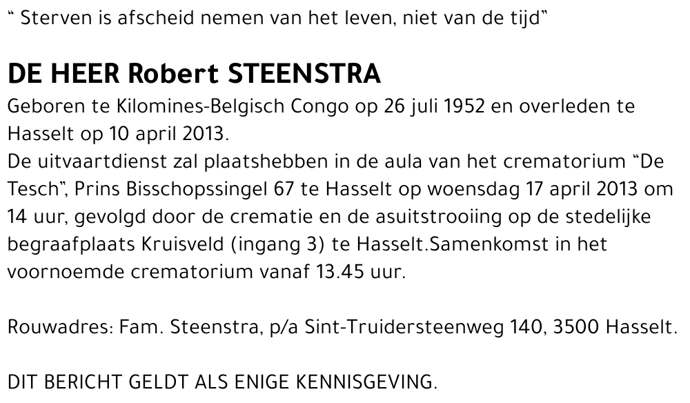 Robert Steenstra