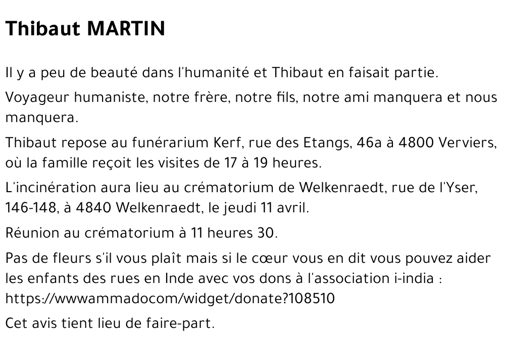 Thibaut MARTIN