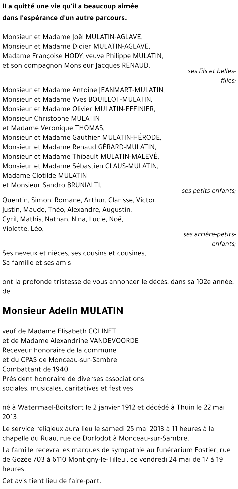 Adelin MULATIN