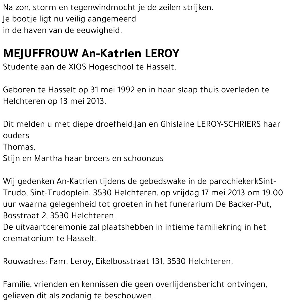 An-Katrien LEROY