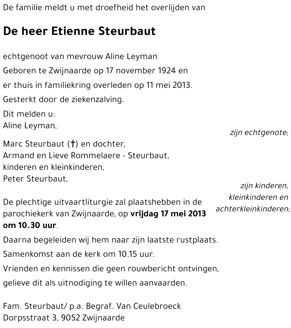 Etienne Steurbaut