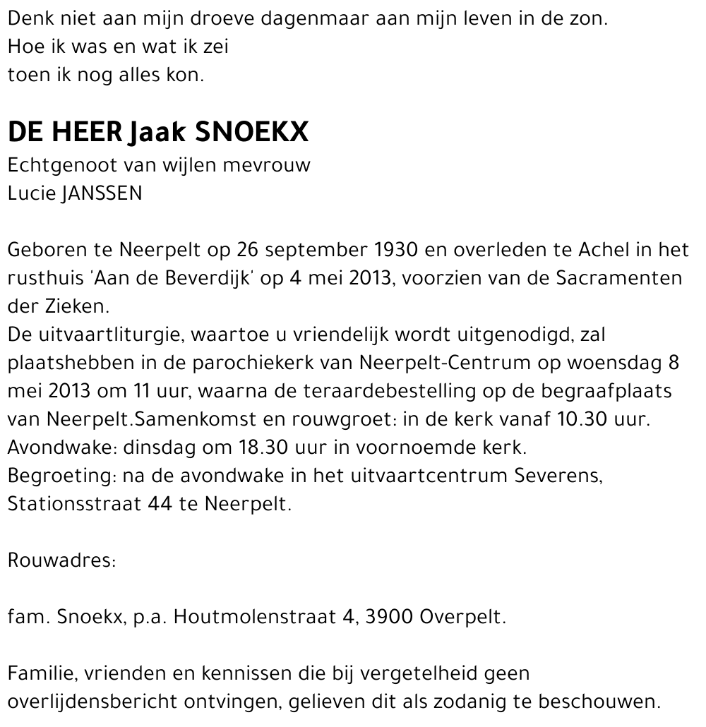 Jaak Snoekx