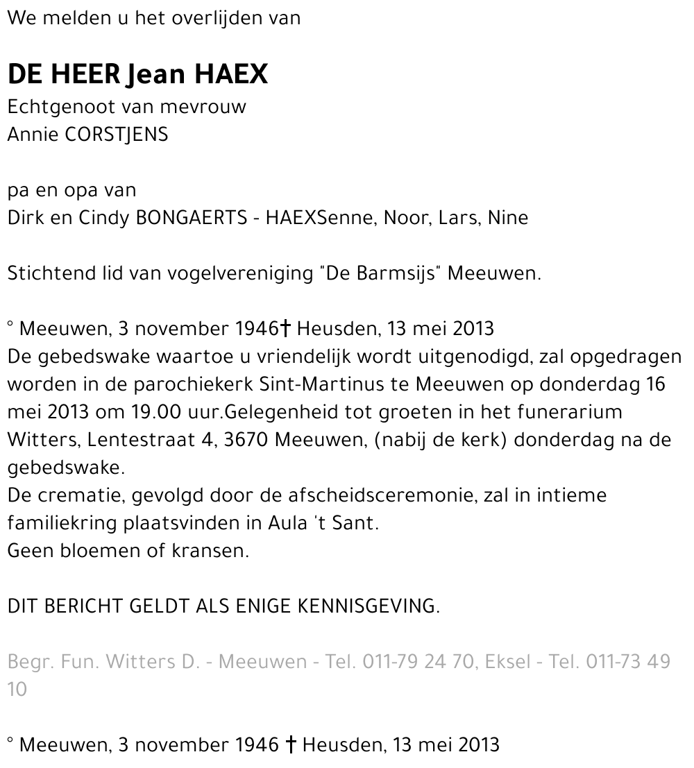 Jean Haex
