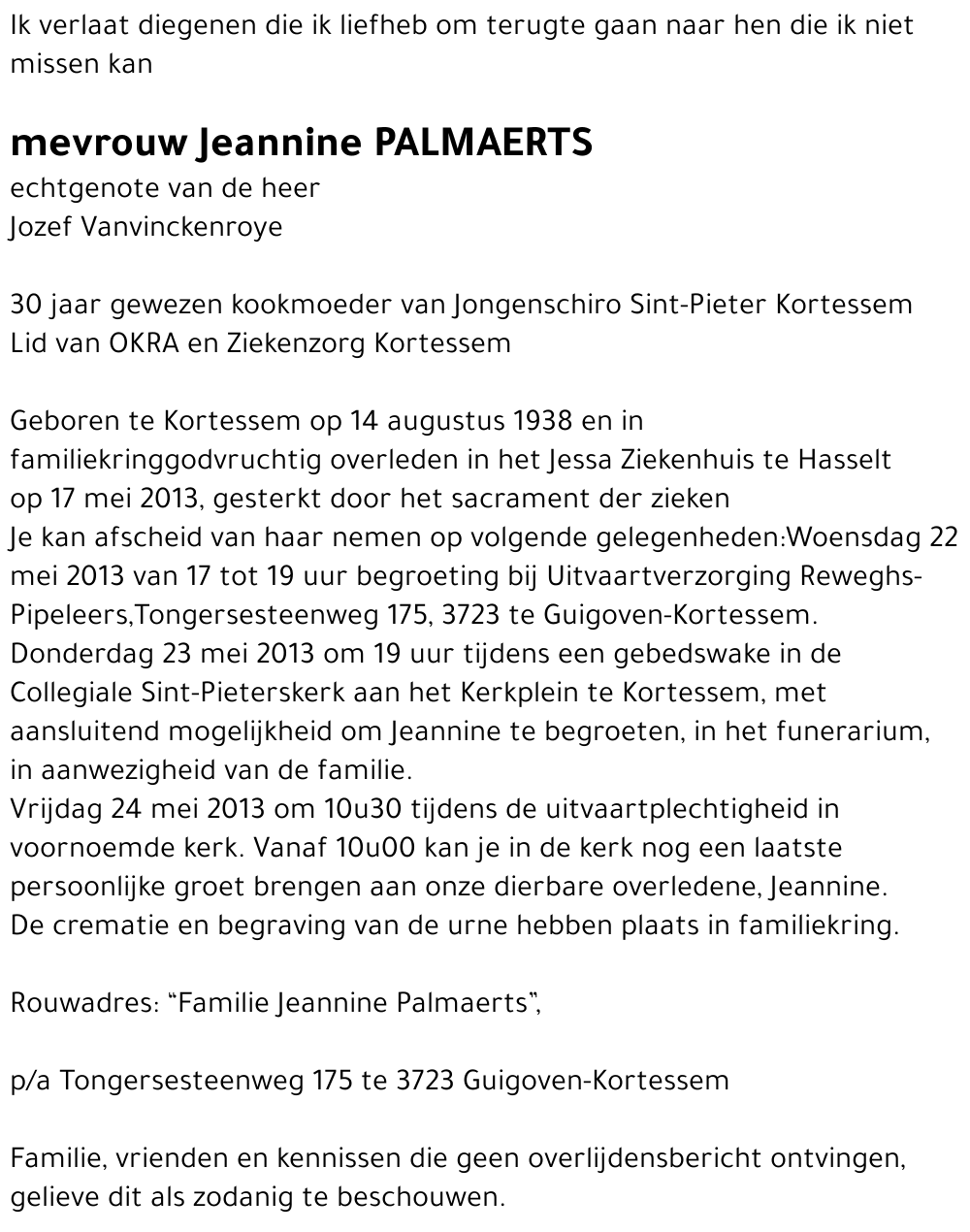 Jeannine Palmaerts