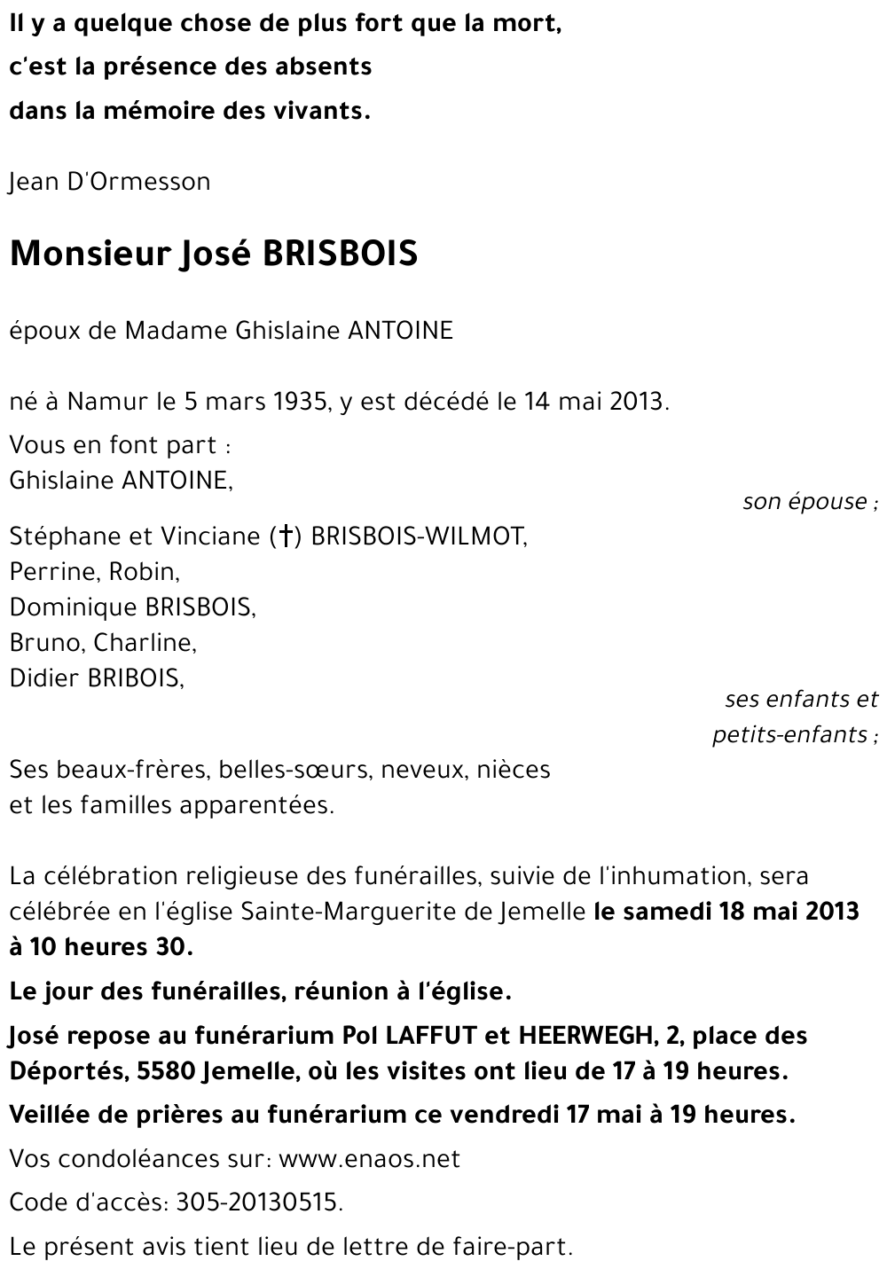 José BRISBOIS