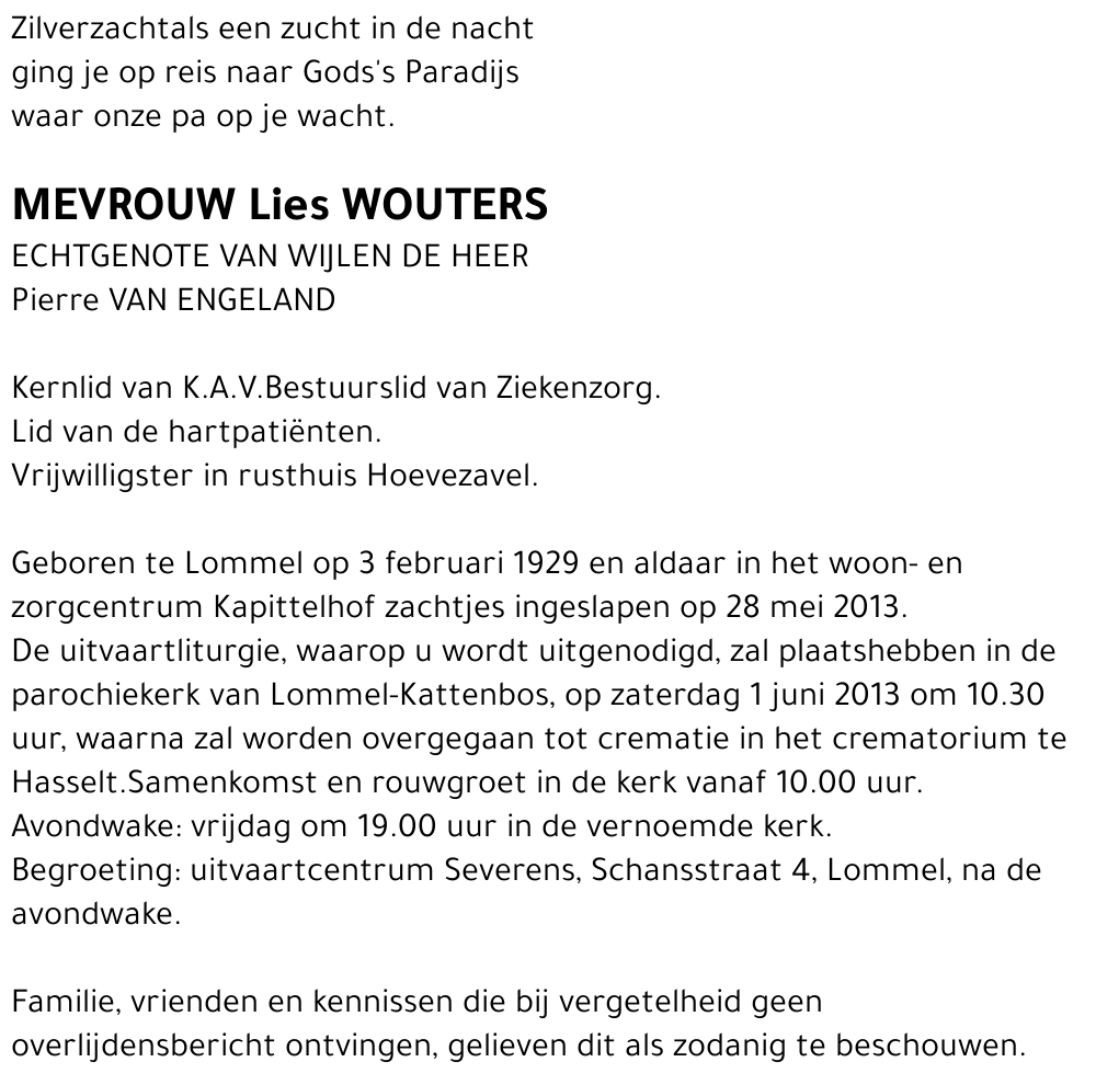 Lies Wouters