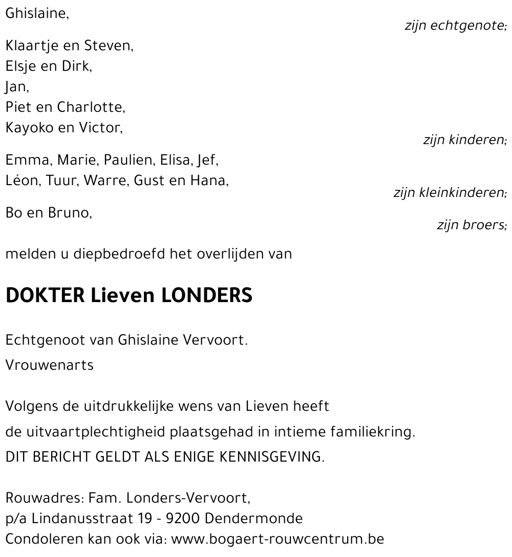 Lieven Londers