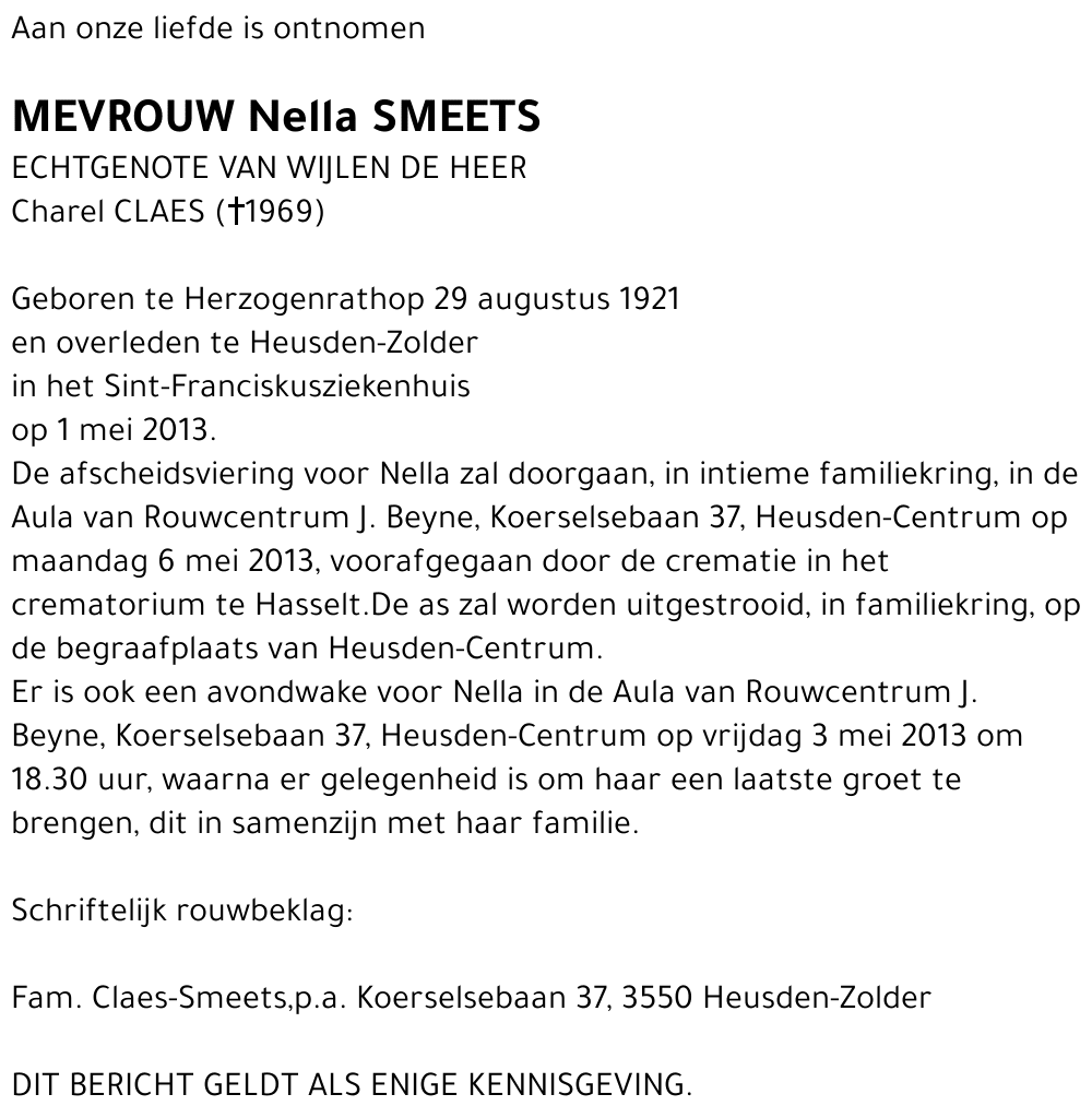 Nella Smeets