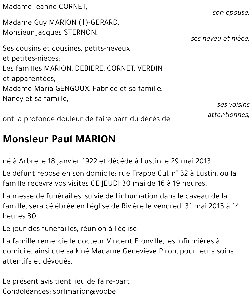 Paul MARION