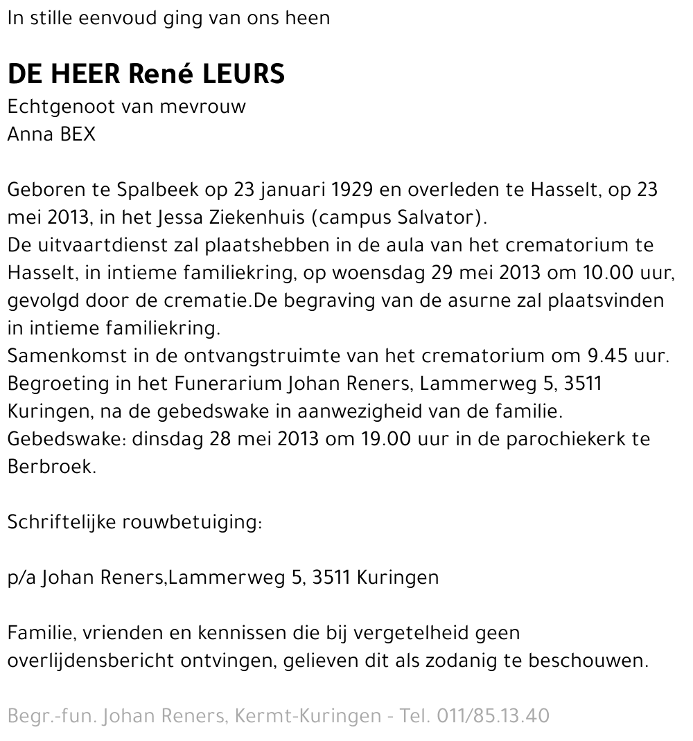 René Leurs