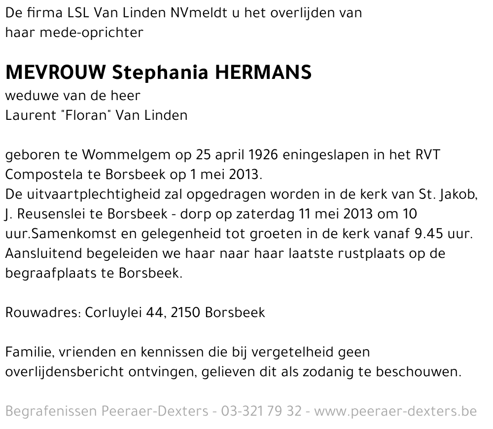 Stephania Hermans
