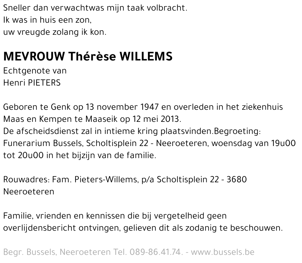Thérèse WILLEMS