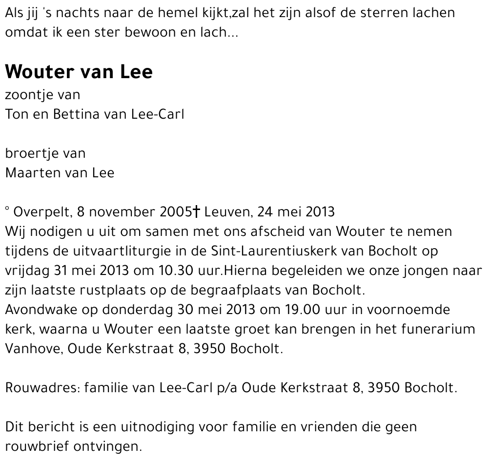 Wouter van Lee