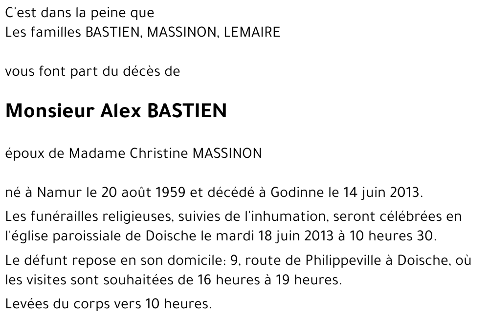 Alex Bastien